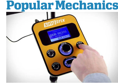 Singtrix on <em>Popular Mechanics</em>